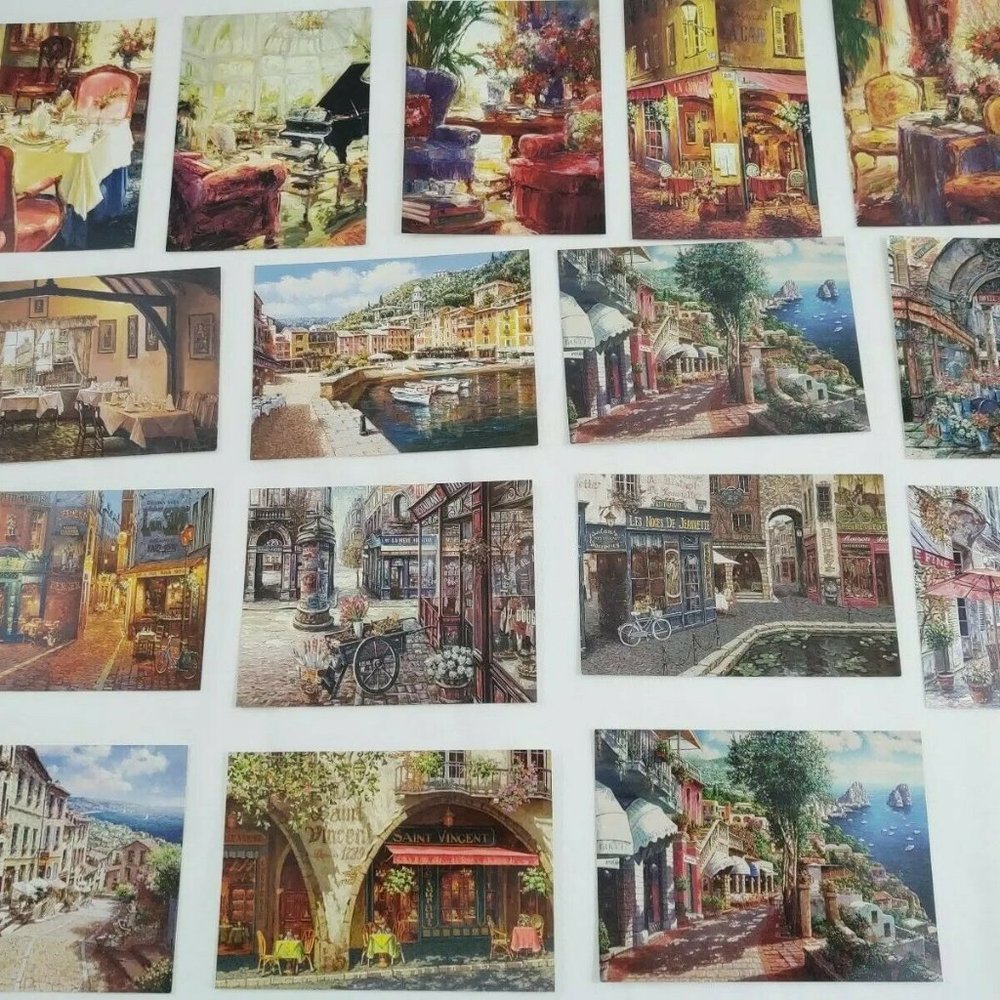 Post Cards Lot Of 75 Artist Mixed - Thank You Card